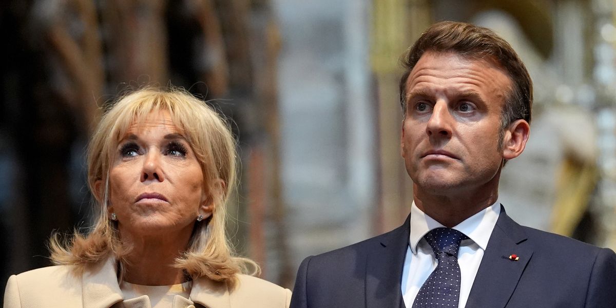 NextImg:Candace Owens sued by Emmanuel Macron over claims French President's wife Brigitte was born a man