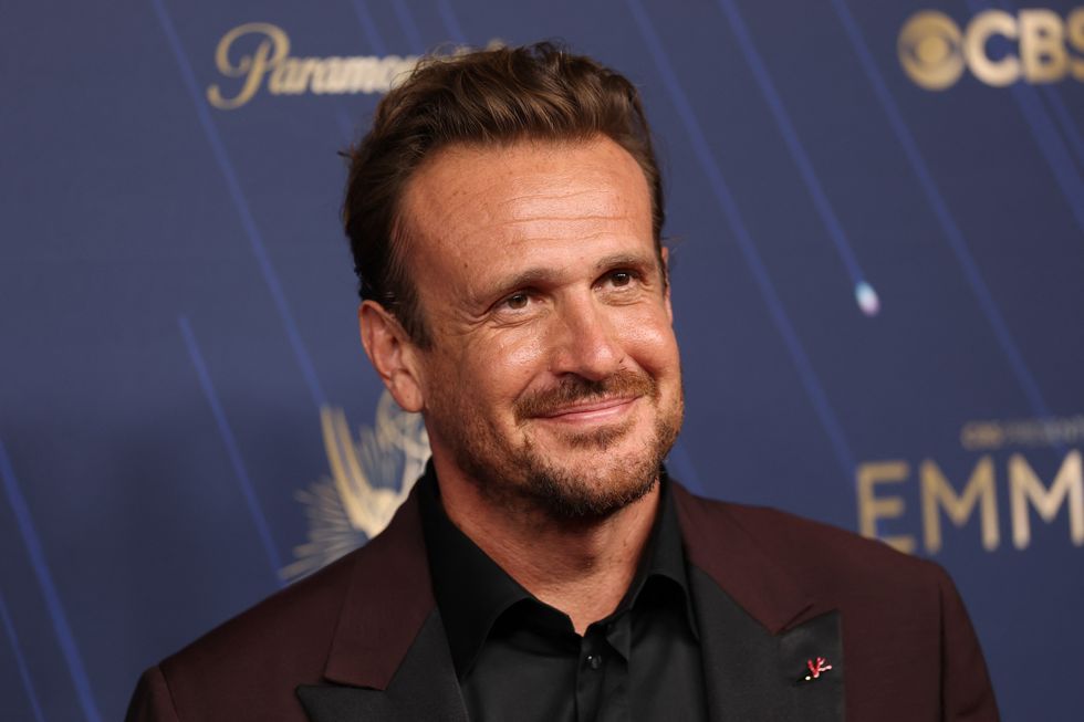 Emmys 2025 red carpet: Jason Segel will be hoping his series Shrinking will win tonight