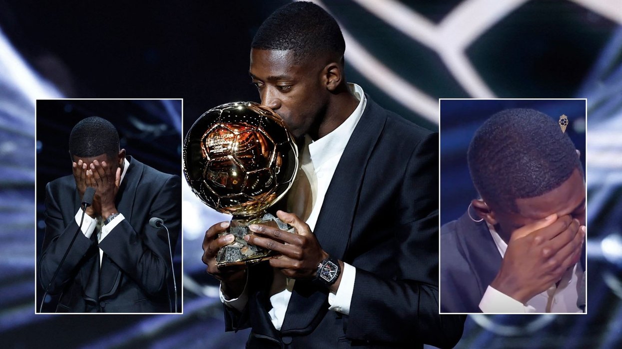 Emotional Ousmane Dembele wins Ballon d'Or after Champions League triumph with PSG