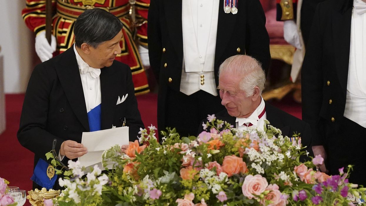 Emperor of Japan and King Charles