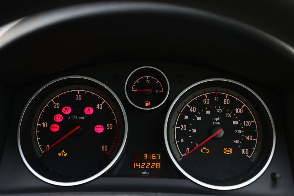 Empty fuel tank