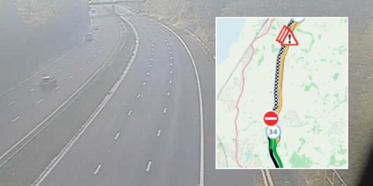 NextImg:M6 traffic: Drivers warned of long delays on major motorway after 'overturned lorry' caused huge fuel spill