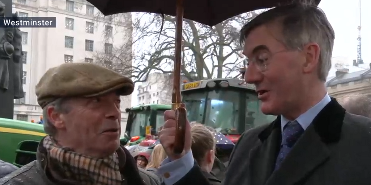 NextImg:Nigel Farage locks horns with Jacob Rees-Mogg over inheritance tax ‘lead’ after ruling out pact