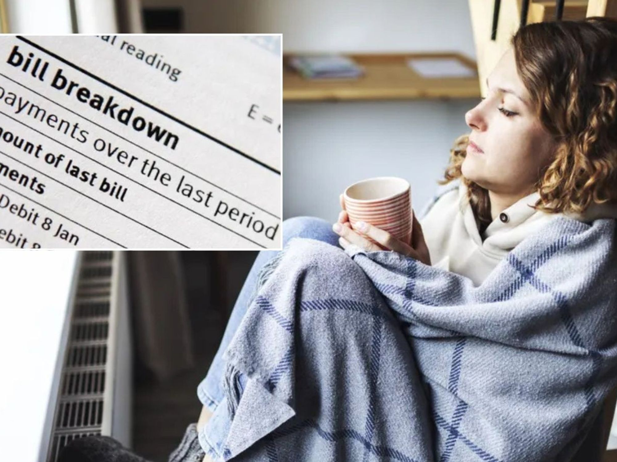 Energy bill and cold customer
