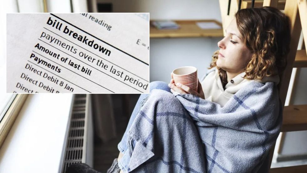 Energy bill and cold customer
