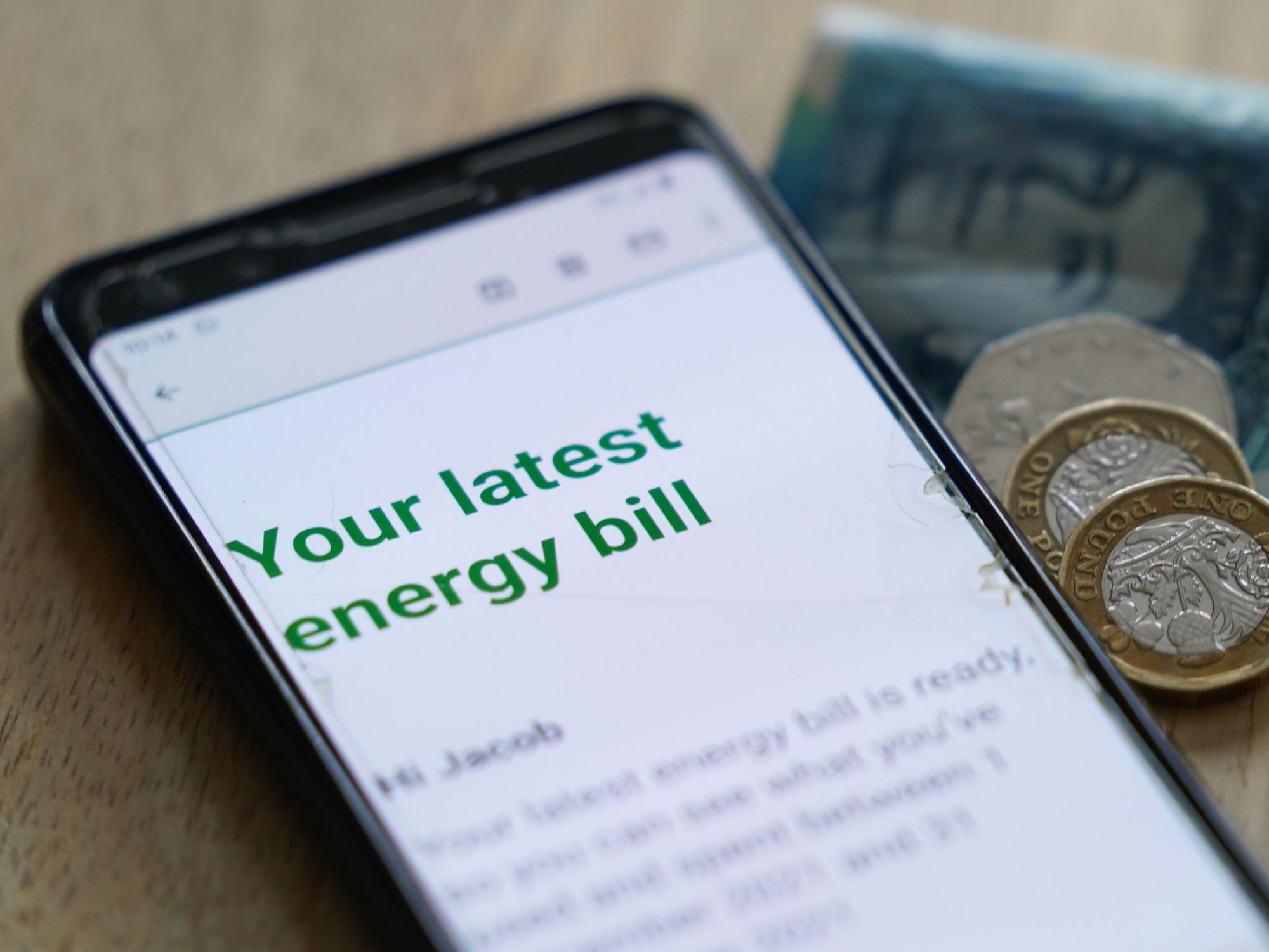 Energy bill UK