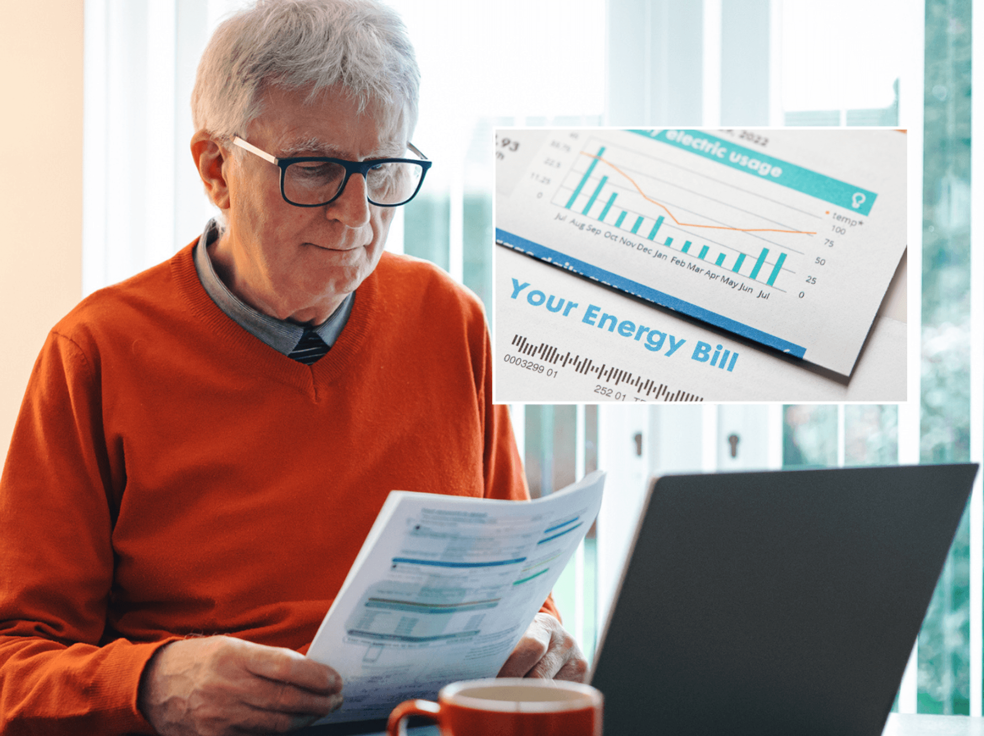 Energy bills pensioner