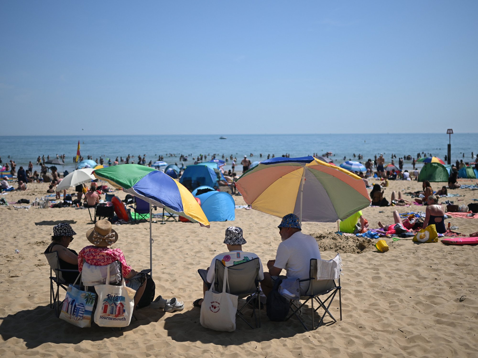 England and Wales swelter in hottest ever spring