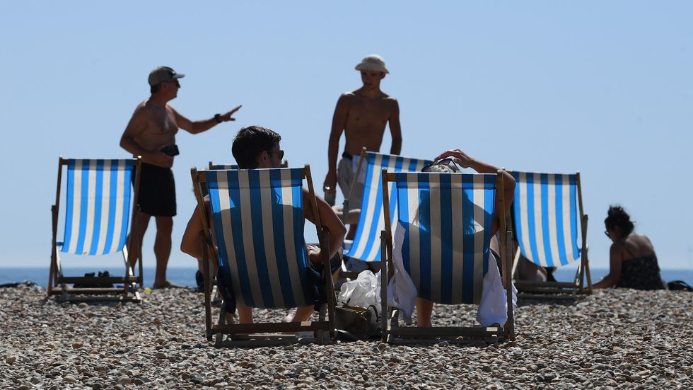 England and Wales swelter in hottest ever spring
