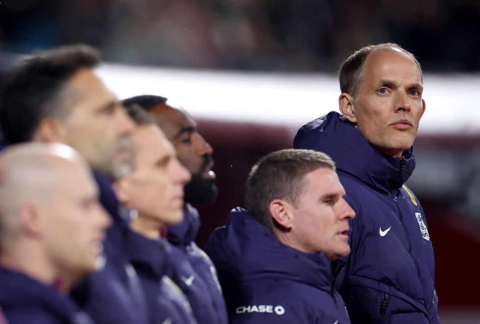 England boss and German coach Thomas Tuchel does not sing the national anthem