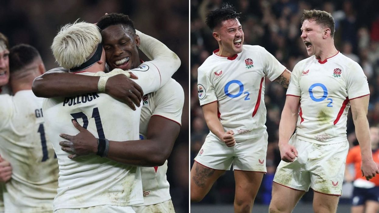 England claimed a famous win over New Zealand