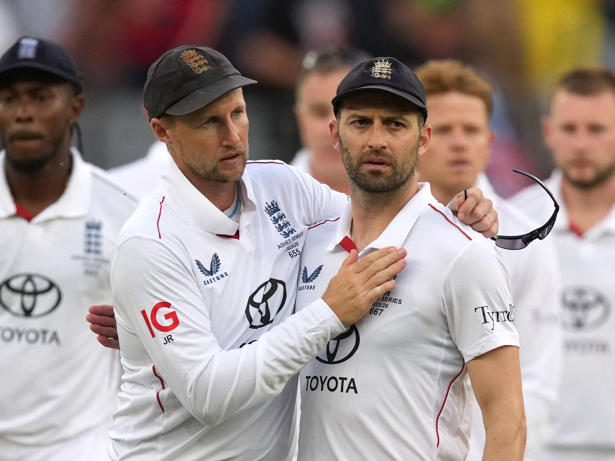 England cricketer Mark Wood
