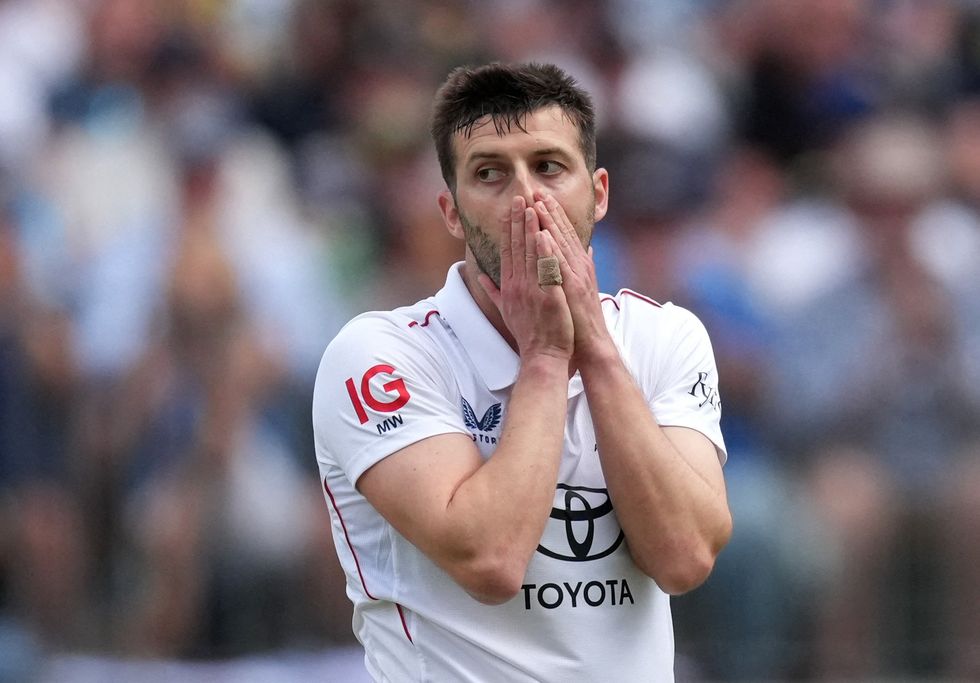 England cricketer Mark Wood