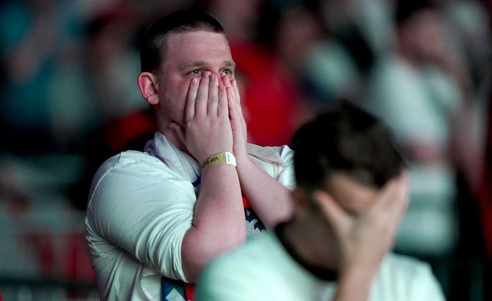 England fan at Wembley