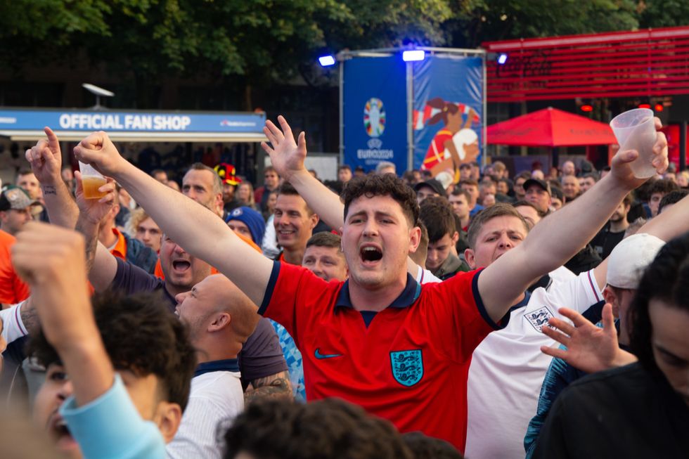 England fans are expected to tune in up and down the country