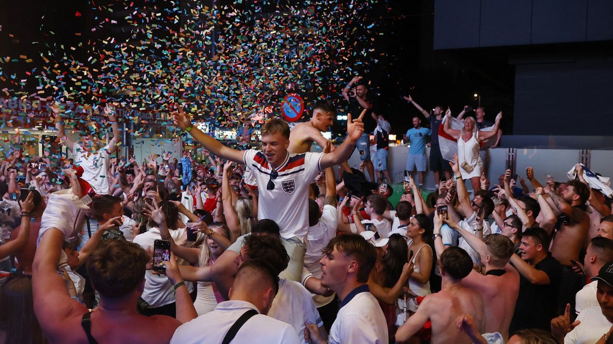 England fans chant hilarious Gibraltar jibe ahead of clash with Spain