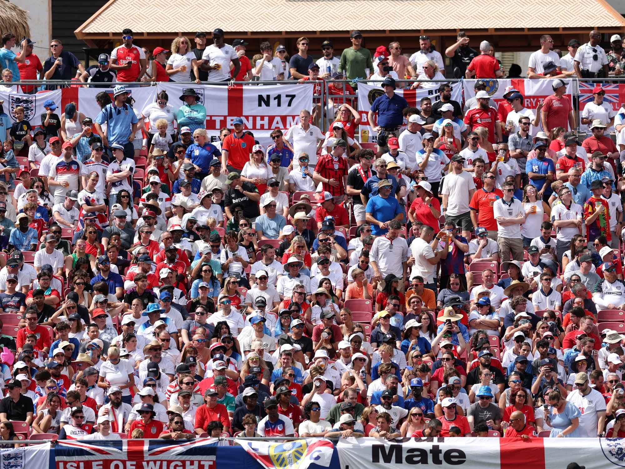 England fans