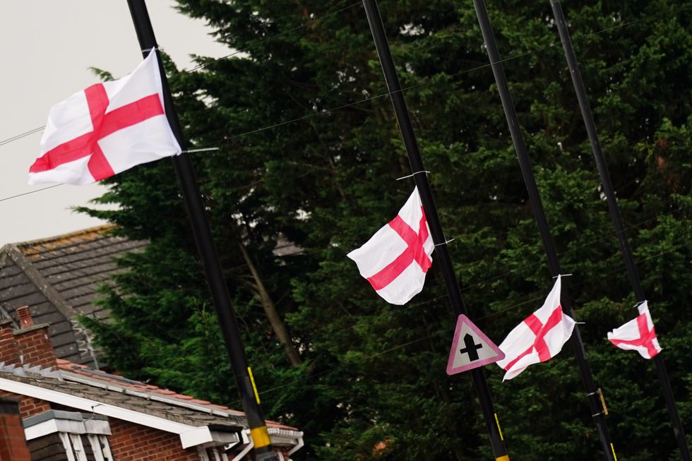 England flags