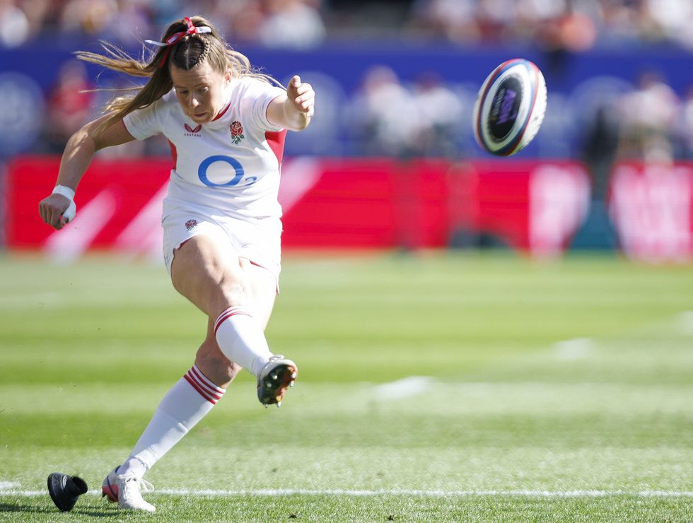 England fly-half Zoe Harrison is furious with the decision to bring in smaller balls