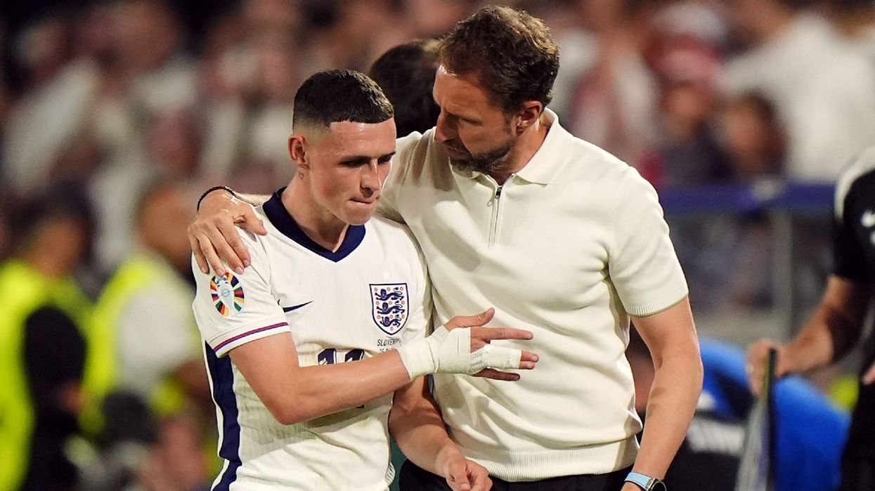 England Gareth Southgate Phil Foden Slovenia