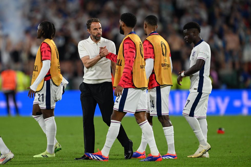 England Gareth Southgate Slovenia