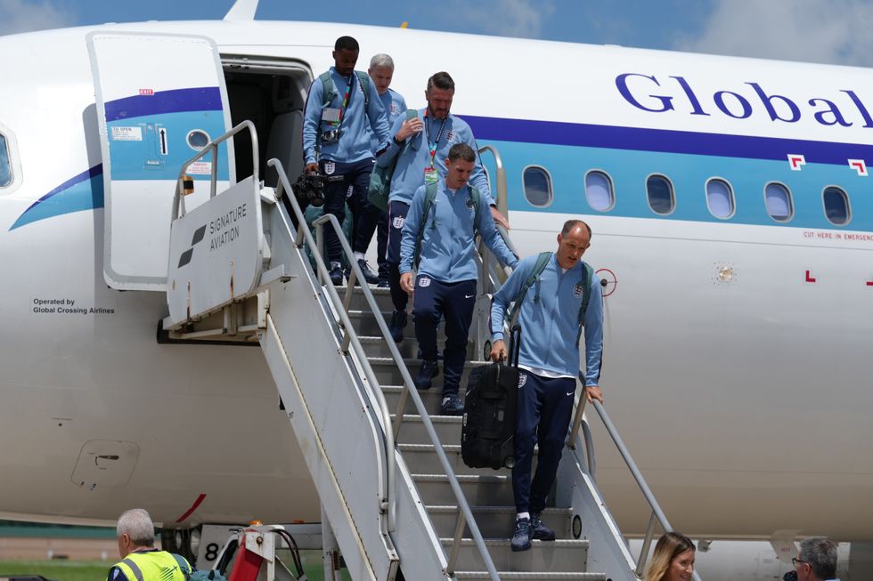 England had nearly lost their chef as they travelled through Florida