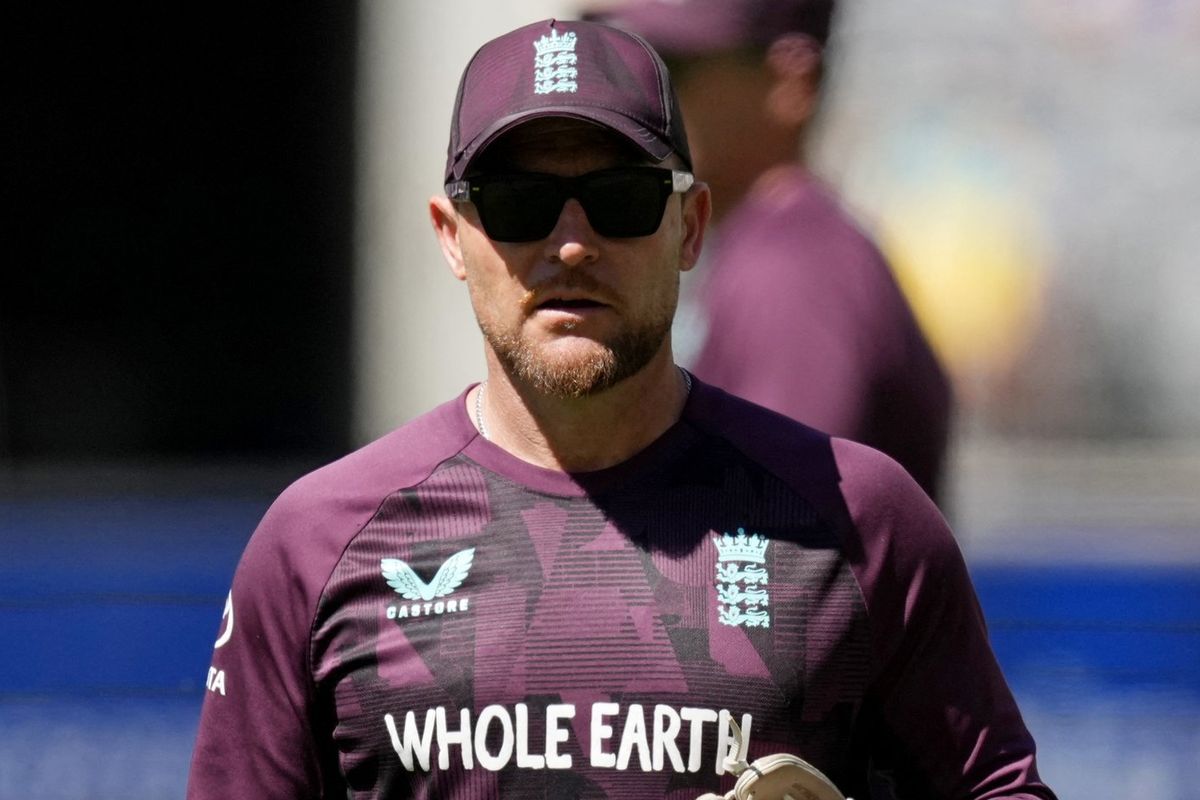 England head coach Brendon McCullum
