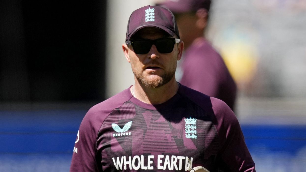 England head coach Brendon McCullum