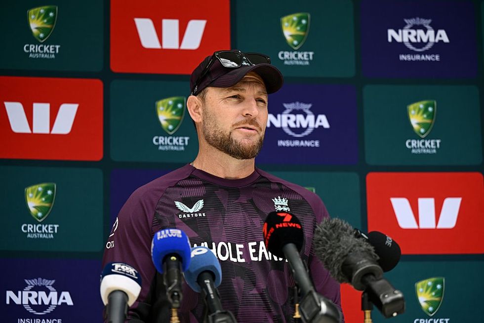 England head coach Brendon McCullum