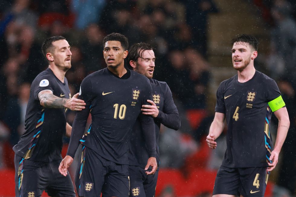 England Jude Bellingham Declan Rice