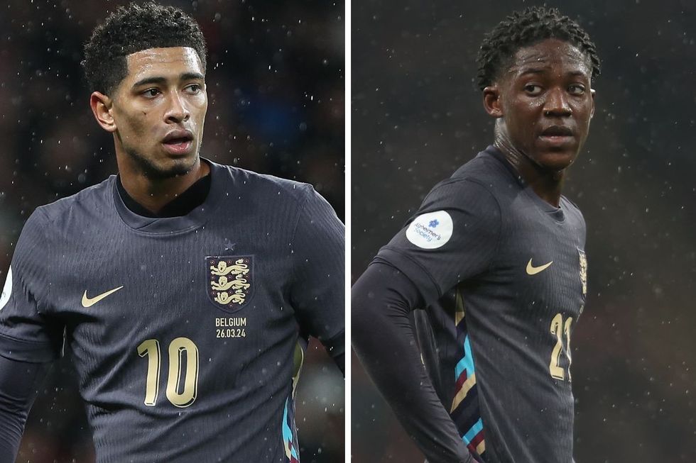 England Jude Bellingham Kobbie Mainoo