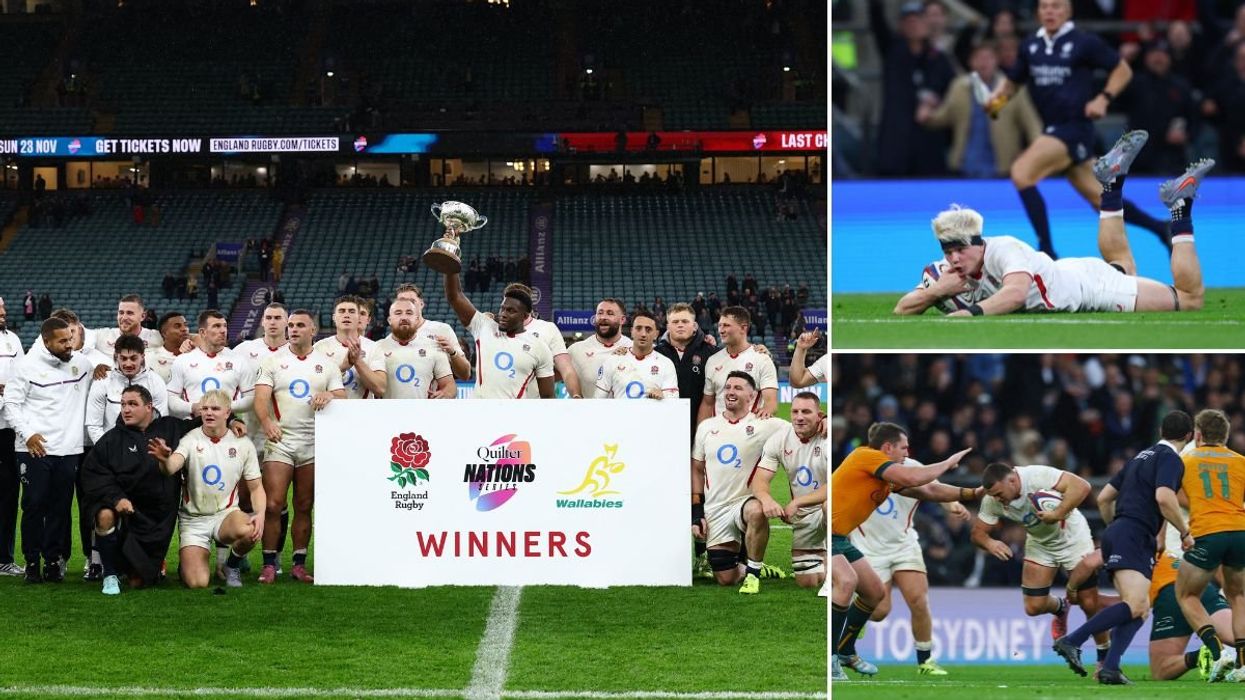 England landed a momentous win over Australia