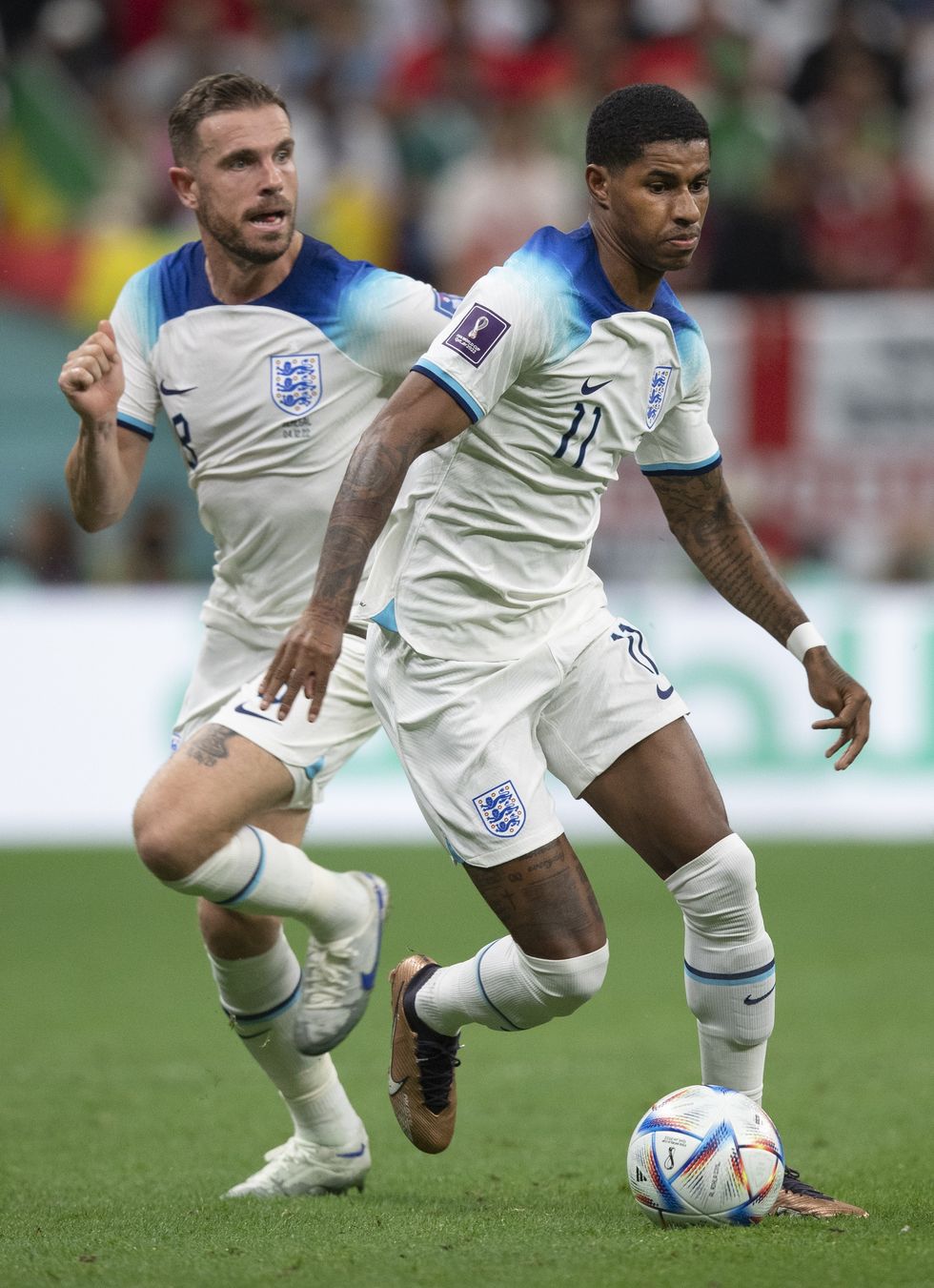 England Marcus Rashford Jordan Henderson