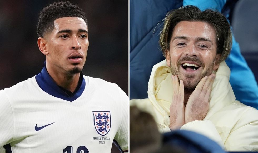 England news Jude Bellingham Jack Grealish