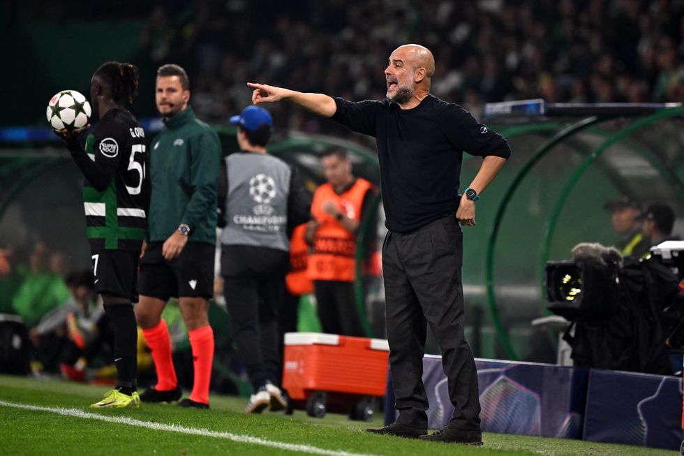 England news Pep Guardiola