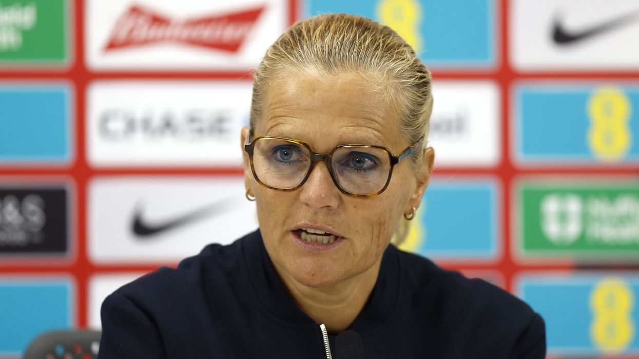 England next manager Sarina Wiegman