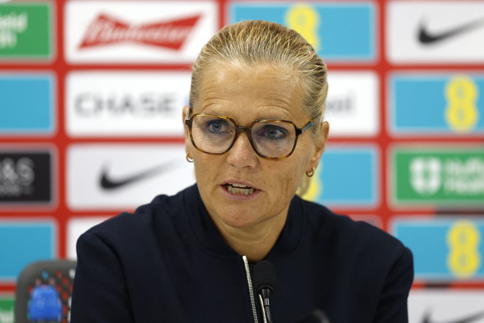 England next manager Sarina Wiegman
