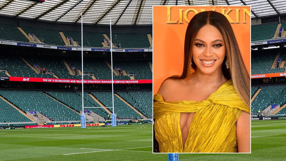 England Rugby Beyonce