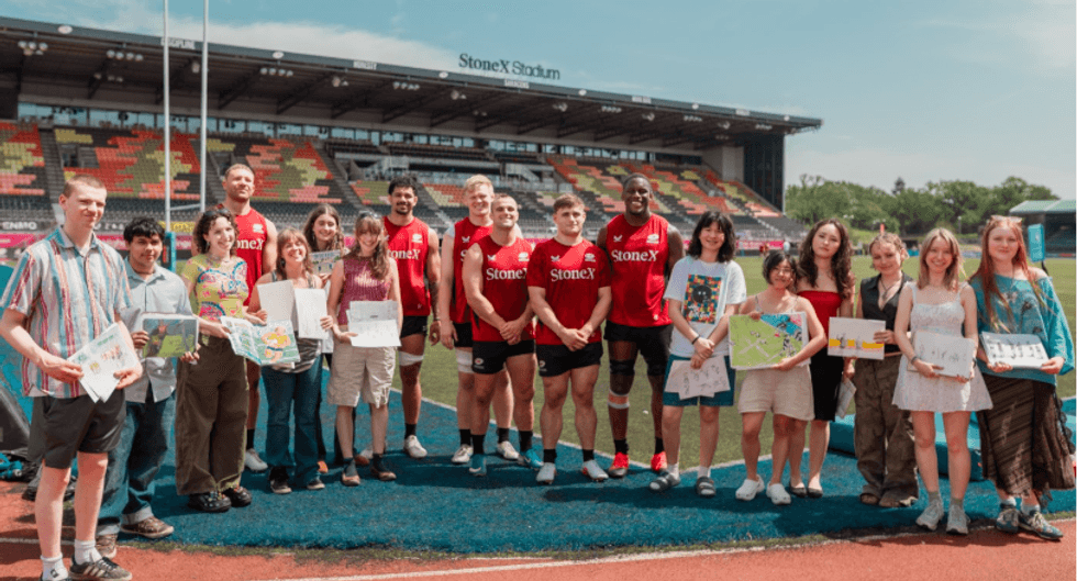 England rugby team, King's Foundation