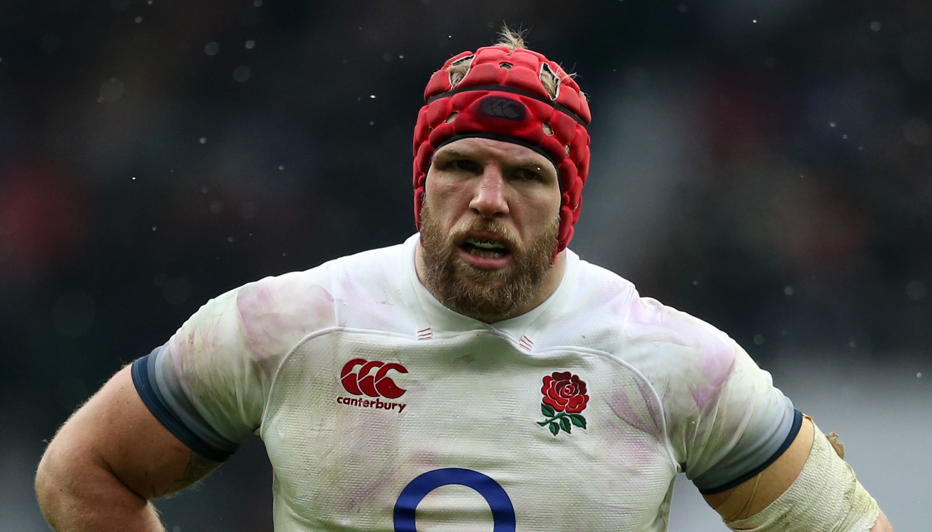 England's James Haskell during the NatWest 6 Nations match at Twickenham Stadium, London.