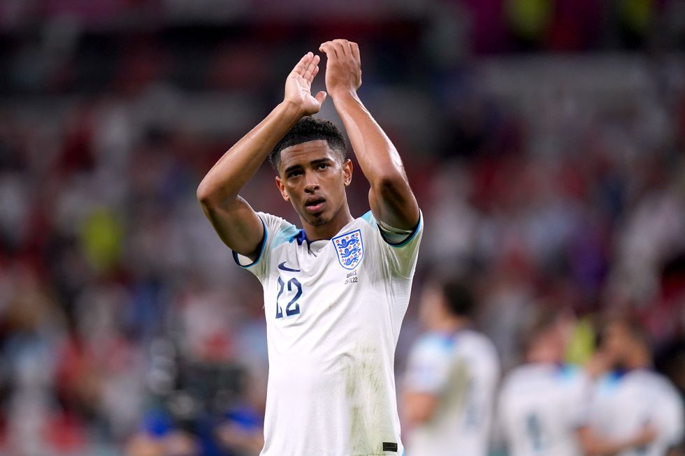 England's Jude Bellingham.