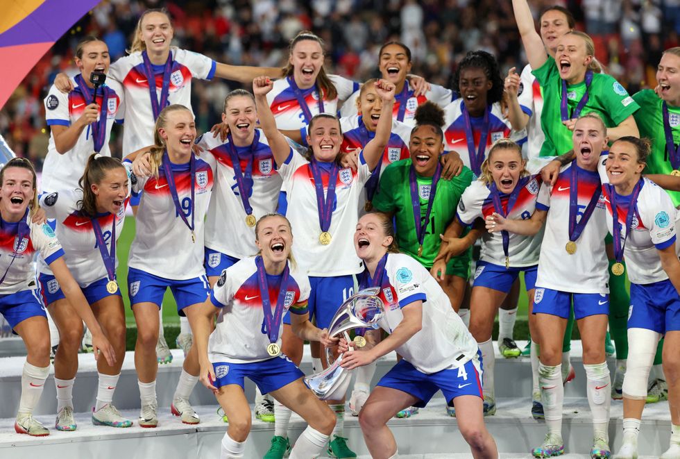 England's trophy parade will go ahead on Tuesday afternoon in central London