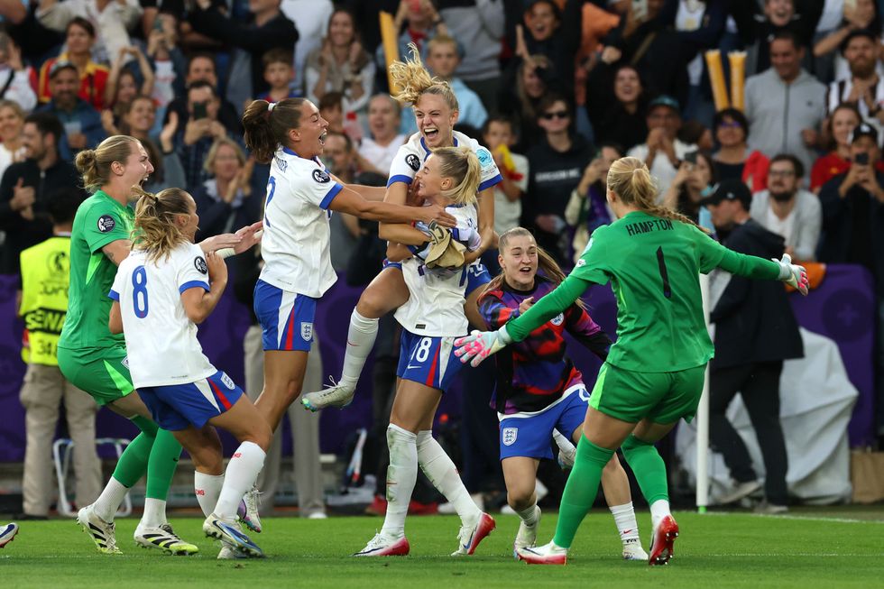 England Spain Euro 2025