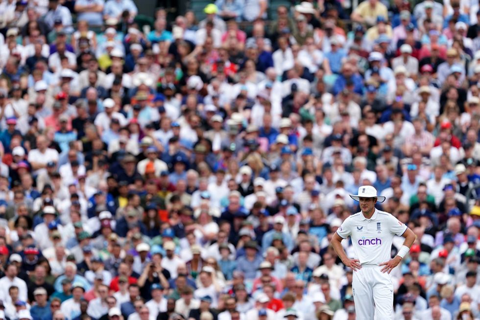 England Stuart Broad cricket