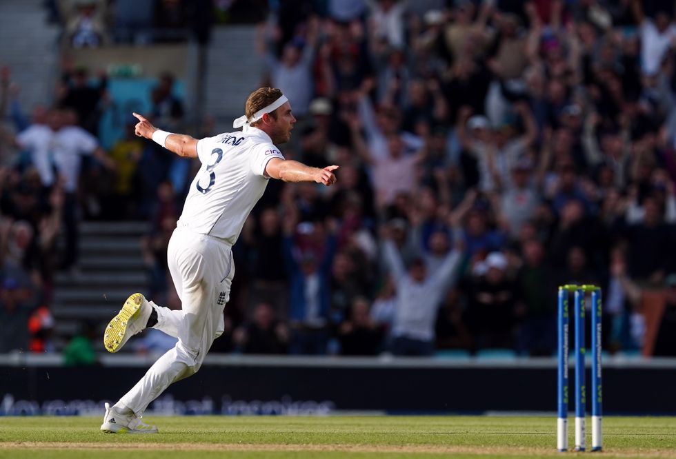 England Stuart Broad cricket
