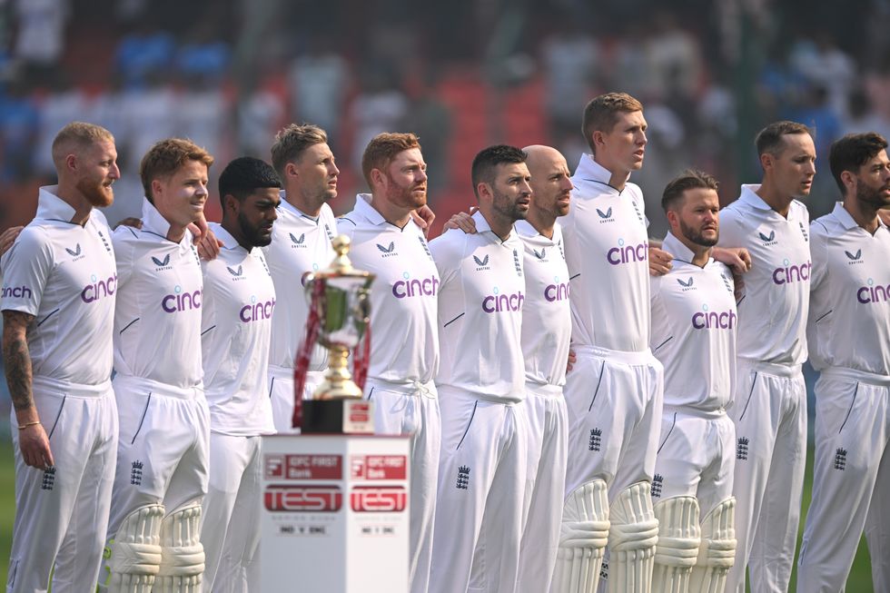 England team vs India