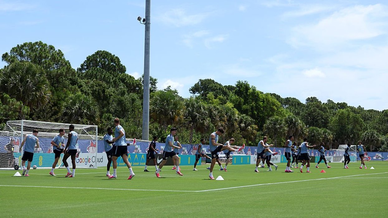 England training camp