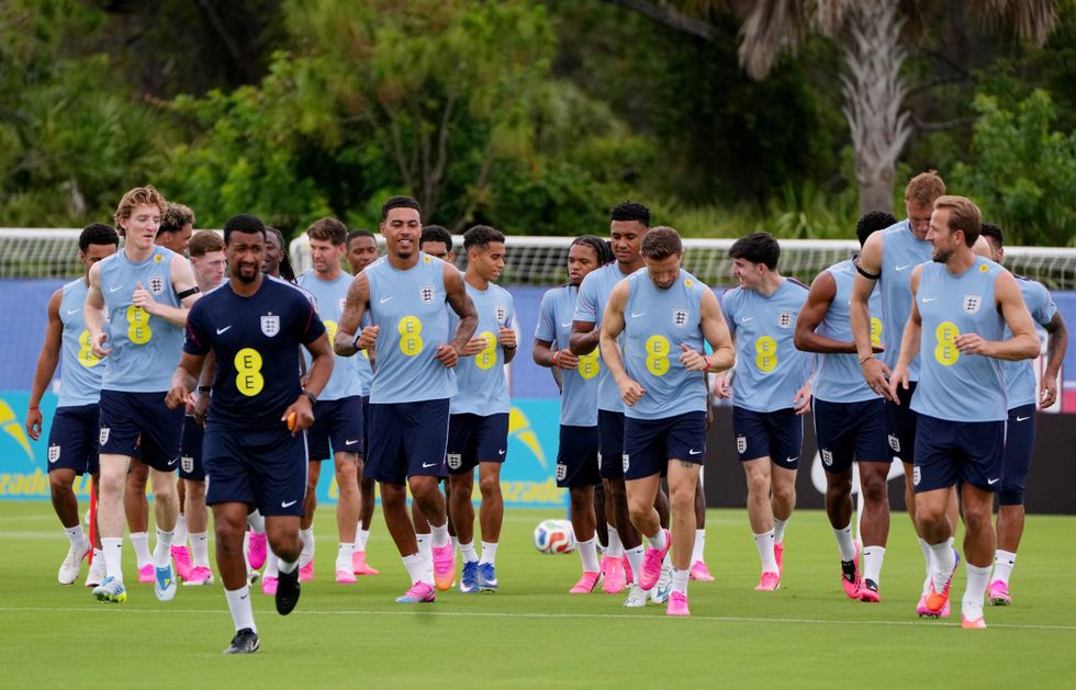 England training