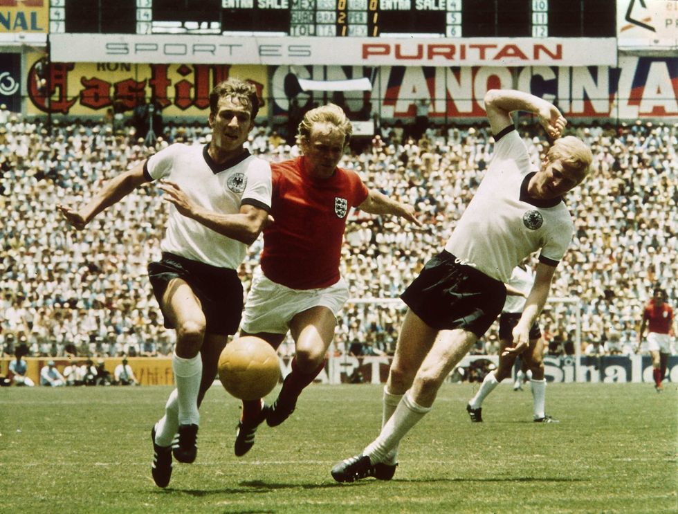 England vs West Germany, 1970