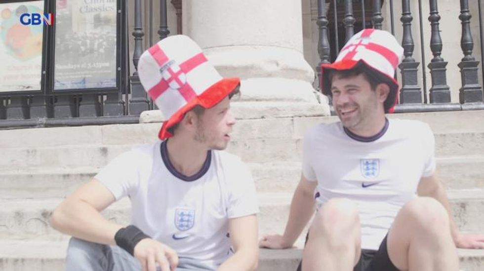 Euro 2020: Football fever grips England as fans arrive hours early for Wembley showdown